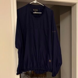 FootJoy Navy V-Neck Golf Pullover